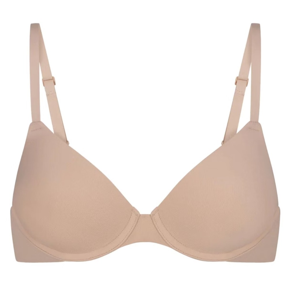 Skims Fits Everybody T-Shirt Bra Mica Tan BR-UWR-2294 42C